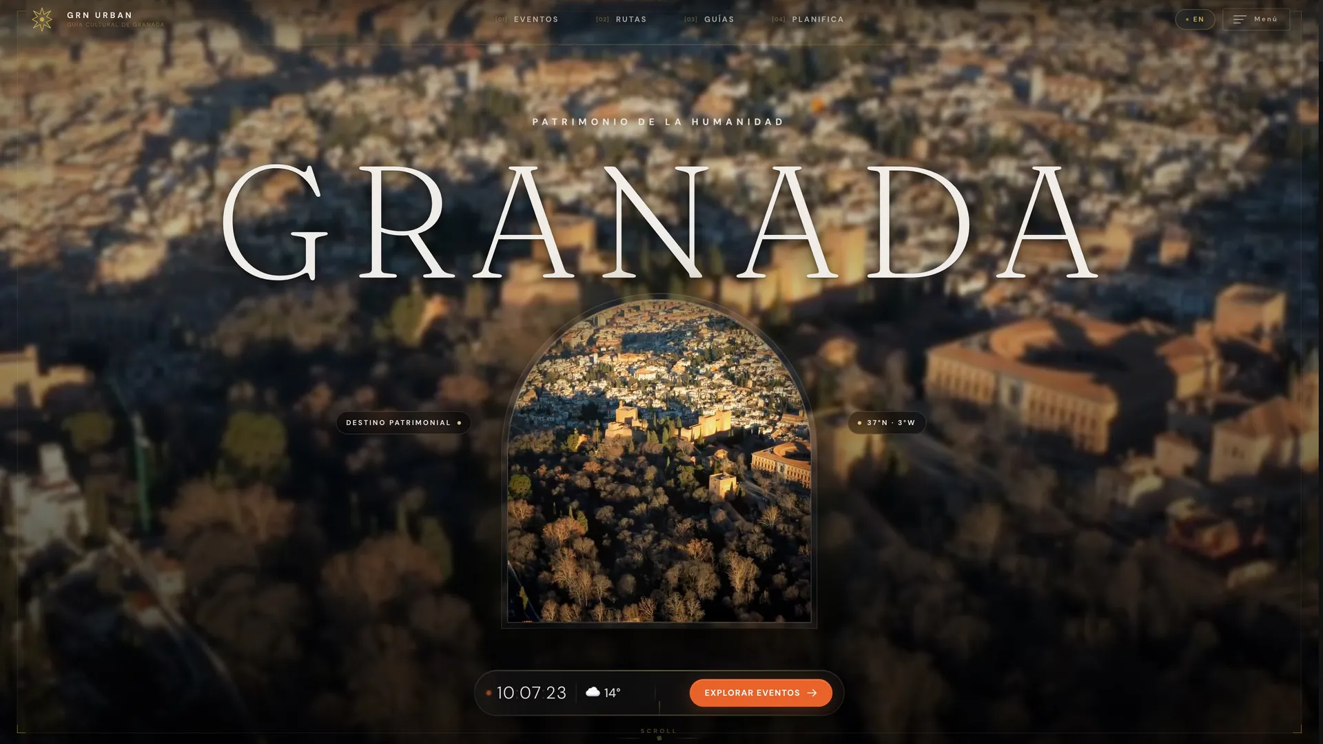 GRN Urban cultural guide for Granada